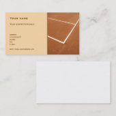 visitekaartje "Tennis" (Voorkant / Achterkant)