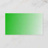 Visitekaartje Tennis Ball (Achterkant)