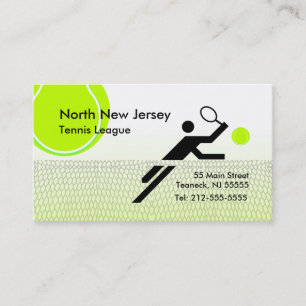Visitekaartje Tennis League