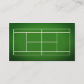 Visitekaartje Tennisleraar (Achterkant)