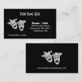 Visitekaartje theater (Voorkant / Achterkant)