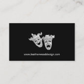 Visitekaartje theater (Achterkant)