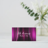 Visitekaartje theater en kunst (Staand voorkant)