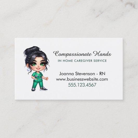 Visitekaartje thuiszorgverzekering (Voorkant)