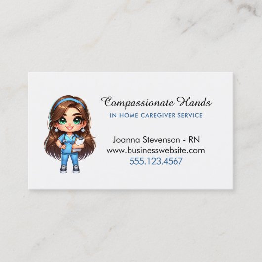 Visitekaartje thuiszorgverzekering (Voorkant)