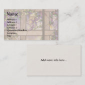 Visitekaartje Tiffany Flowers (Voorkant / Achterkant)