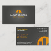 Visitekaartje tijdelijk onroerend goed (Voorkant / Achterkant)