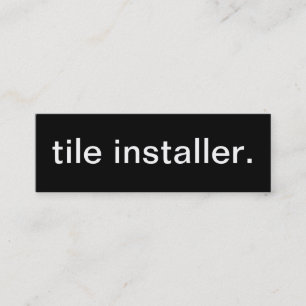 Visitekaartje Tile Installer