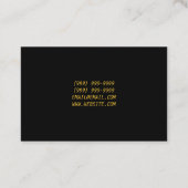 Visitekaartje tolk-vertaler (Achterkant)