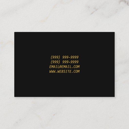 Visitekaartje tolk-vertaler (Achterkant)