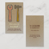 visitekaartje tools (Voorkant / Achterkant)