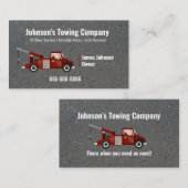 Visitekaartje "Tow Truck Company" (Voorkant / Achterkant)