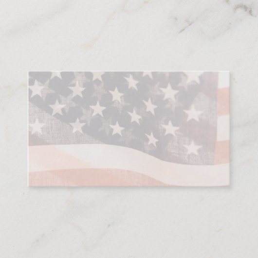 visitekaartje transparante vlaggen (Voorkant)