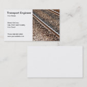 Visitekaartje transportingenieur (Voorkant / Achterkant)