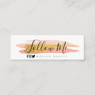 Visitekaartje Trendy beautician
