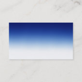 Visitekaartje Trendy Blue Contemmodern Consultant (Achterkant)