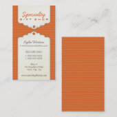 VISITEKAARTJE :: trendy gifttag P1 (Voorkant / Achterkant)