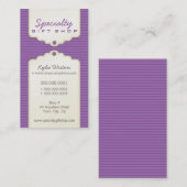 VISITEKAARTJE :: trendy gifttag P2 (Voorkant / Achterkant)