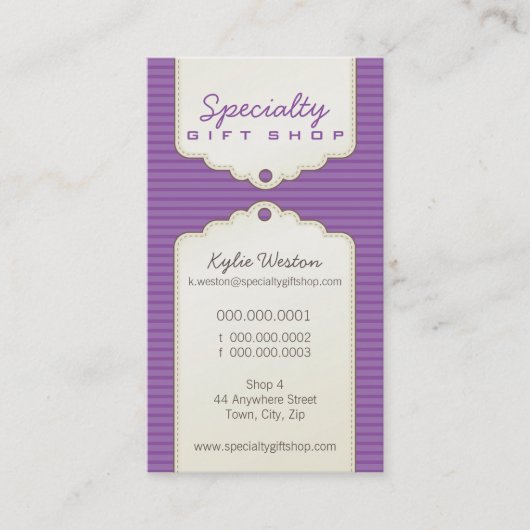 VISITEKAARTJE :: trendy gifttag P2 (Voorkant)