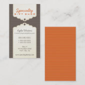 VISITEKAARTJE :: trendy gifttag P9 (Voorkant / Achterkant)