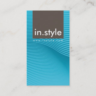 VISITEKAARTJE : trendy modern sway P13