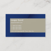 VISITEKAARTJE :: trendy moderne sway L1 (Achterkant)