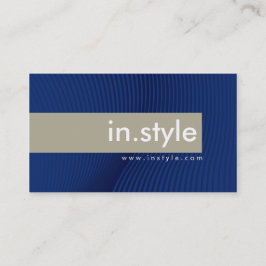 VISITEKAARTJE :: trendy moderne sway L1