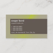 VISITEKAARTJE :: trendy moderne sway L8 (Achterkant)