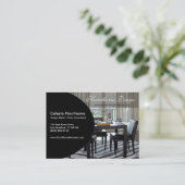 Visitekaartje Trendy Ovale Profile (Staand voorkant)