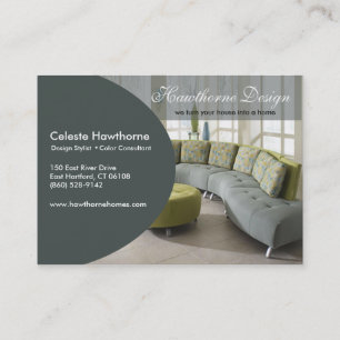 Visitekaartje Trendy Ovale Profile