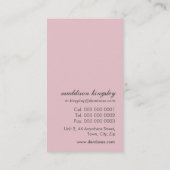 VISITEKAARTJE trendy sieraden accessoires (Achterkant)