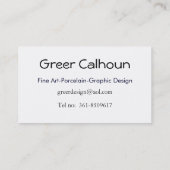 Visitekaartje Tropisch viskoraalrif Ocean Scene (Achterkant)