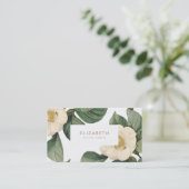 Visitekaartje Tropische Big Flowers (Staand voorkant)