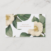 Visitekaartje Tropische Big Flowers (Achterkant)