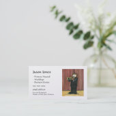 Visitekaartje Trumpet Player (Staand voorkant)