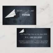 Visitekaartje Tutor (Voorkant / Achterkant)