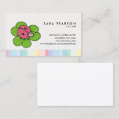 Visitekaartje Tutor Cute Ladybug (Voorkant / Achterkant)