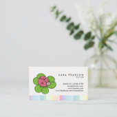 Visitekaartje Tutor Cute Ladybug (Staand voorkant)