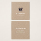 VISITEKAARTJE :  TYPEWRITER : NATUURLIJK (Voorkant /achterkant)