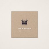 VISITEKAARTJE :  TYPEWRITER : NATUURLIJK (Voorkant)