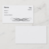 Visitekaartje uit stammen (Voorkant / Achterkant)