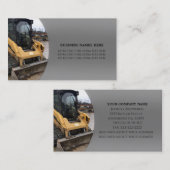 Visitekaartje uitgravingsservice (Voorkant / Achterkant)