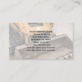 Visitekaartje uitgravingsservice (Voorkant)