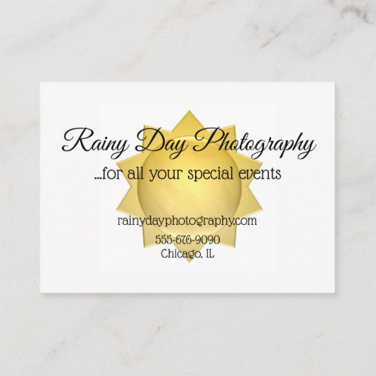 visitekaartje Umbrella fotografen Decoraters (Achterkant)