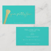 visitekaartje 'Uw  gezicht' (Voorkant / Achterkant)