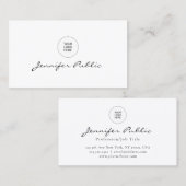 Visitekaartje Uw Logo hier Modern (Voorkant / Achterkant)