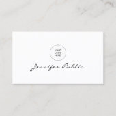 Visitekaartje Uw Logo hier Modern (Voorkant)