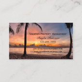 Visitekaartje Vacation Property Management (Voorkant)
