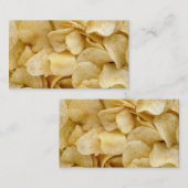 Visitekaartje van aardappelchips (Voorkant / Achterkant)