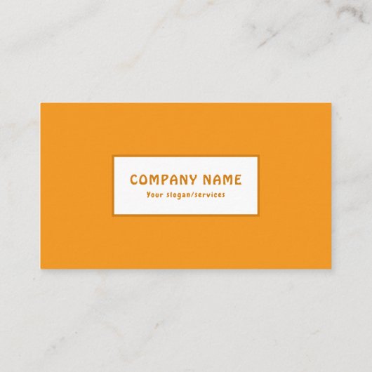 Visitekaartje van abrikozen fruit (Achterkant)